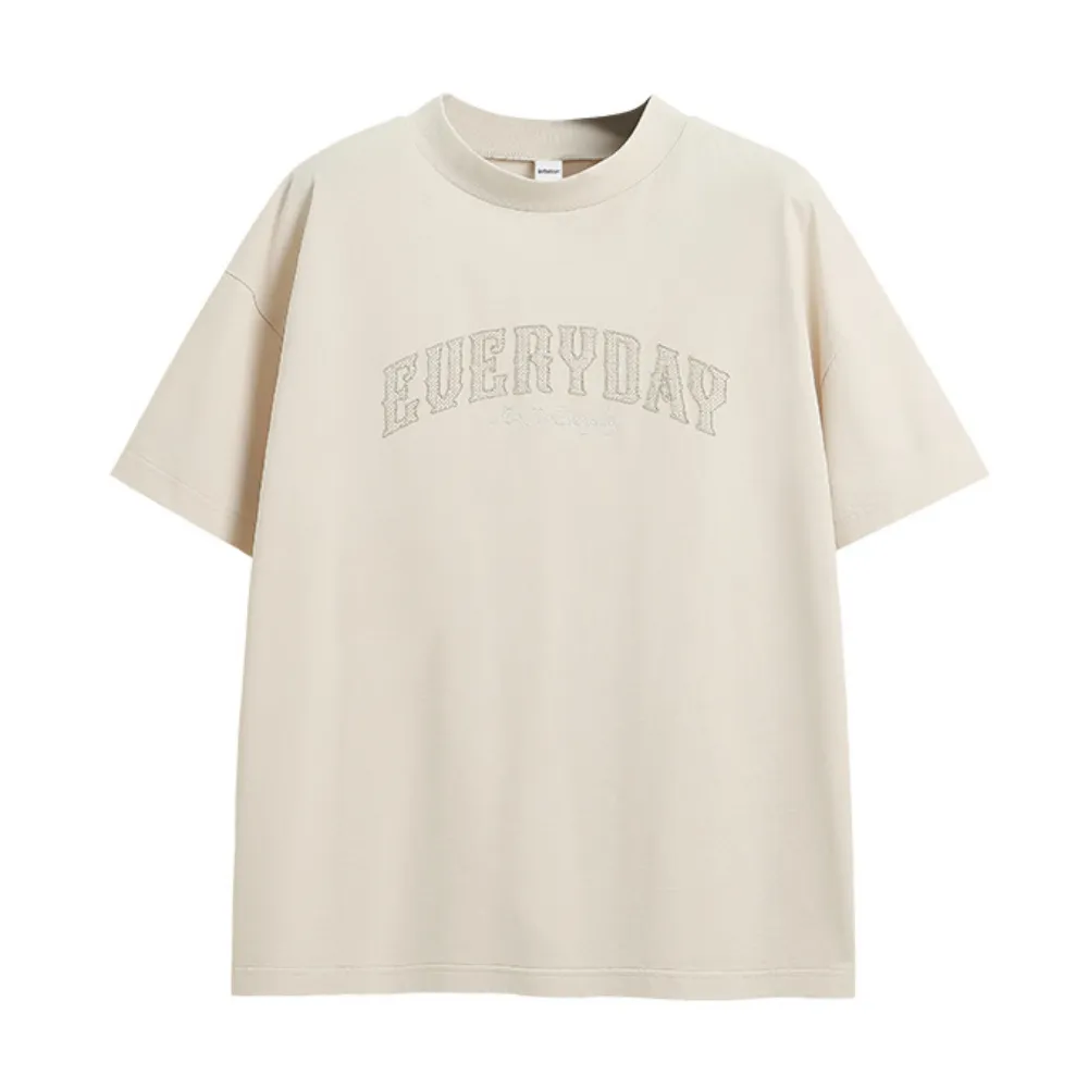 Turtleneck Embroidered T-shirt