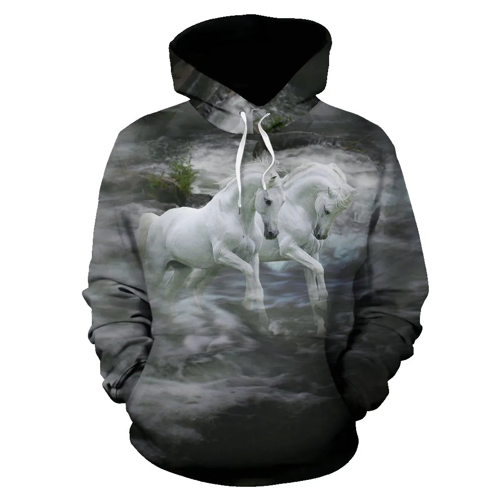 Twin Horses Hoodie