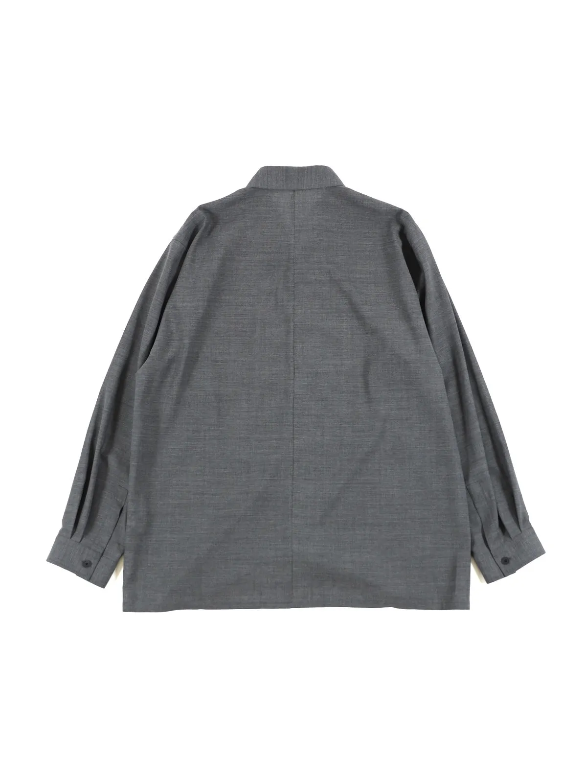 TWIST WOOL TROPICAL OVERSIZED SHIRTS