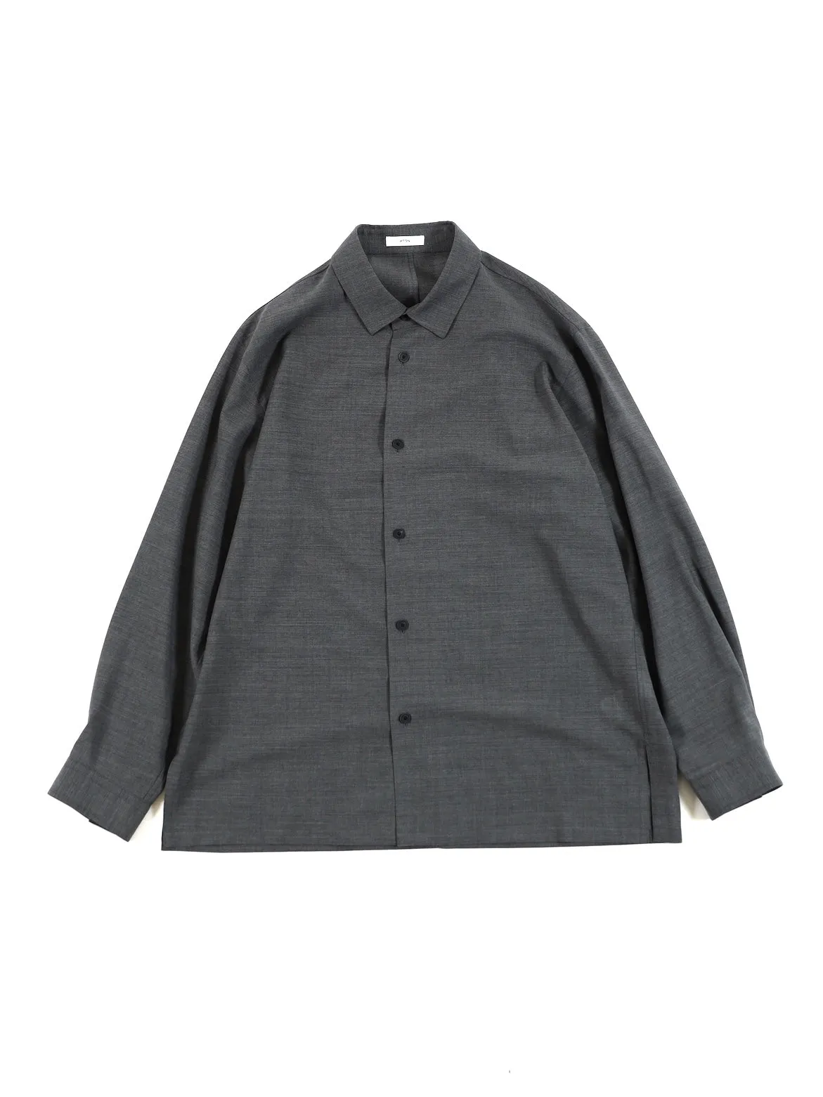 TWIST WOOL TROPICAL OVERSIZED SHIRTS