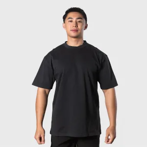 TWL - LIFESTYLE OVERSIZED T-SHIRT - BLANK - WASHED BLACK
