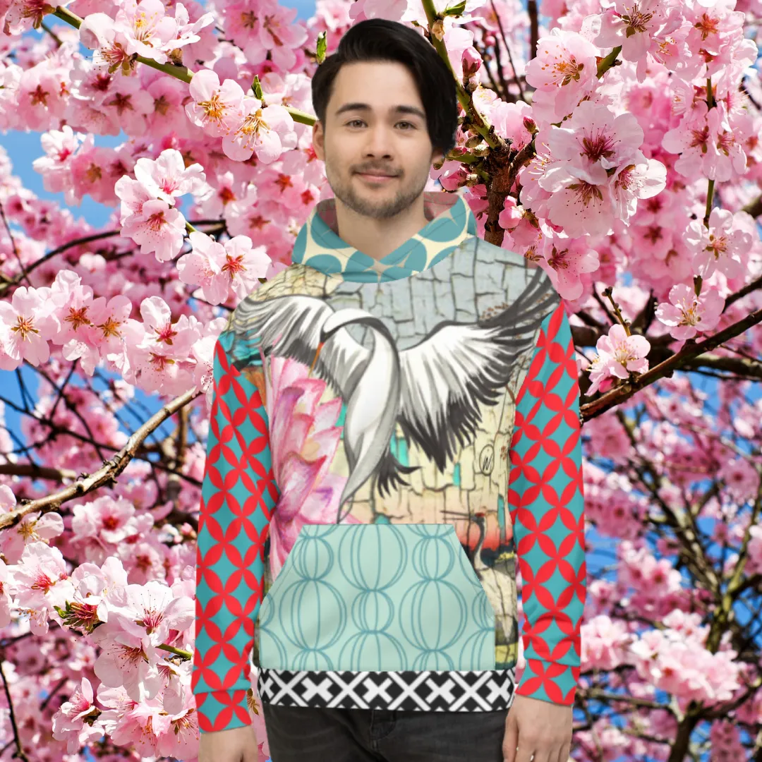 Two Cranes Hoody