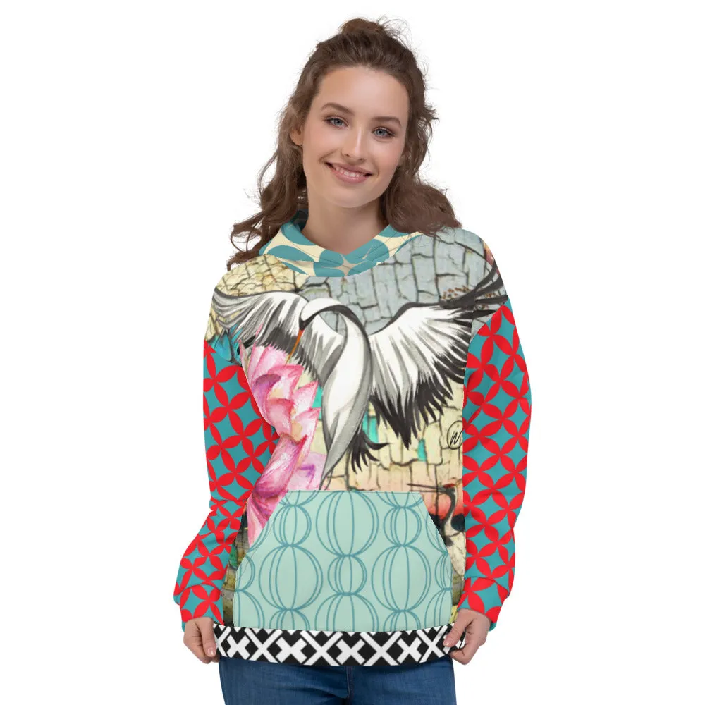 Two Cranes Hoody