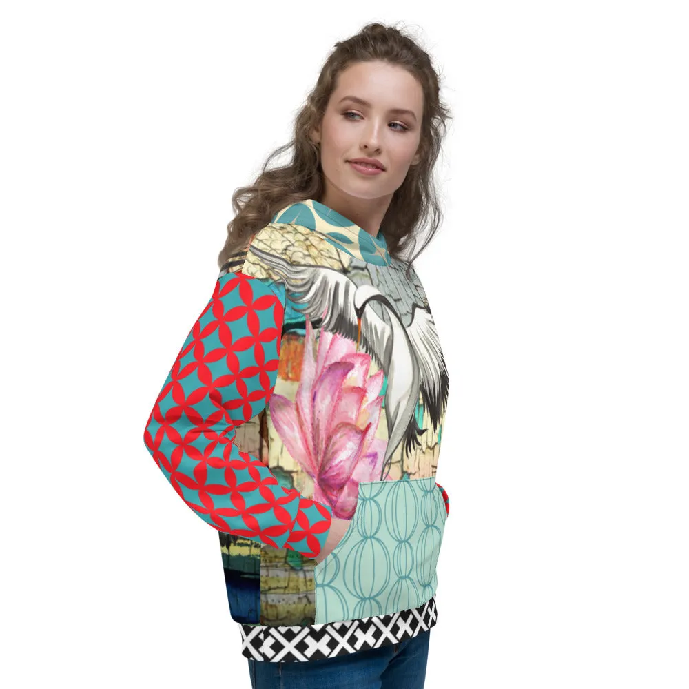Two Cranes Hoody