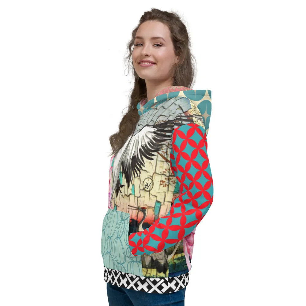 Two Cranes Hoody