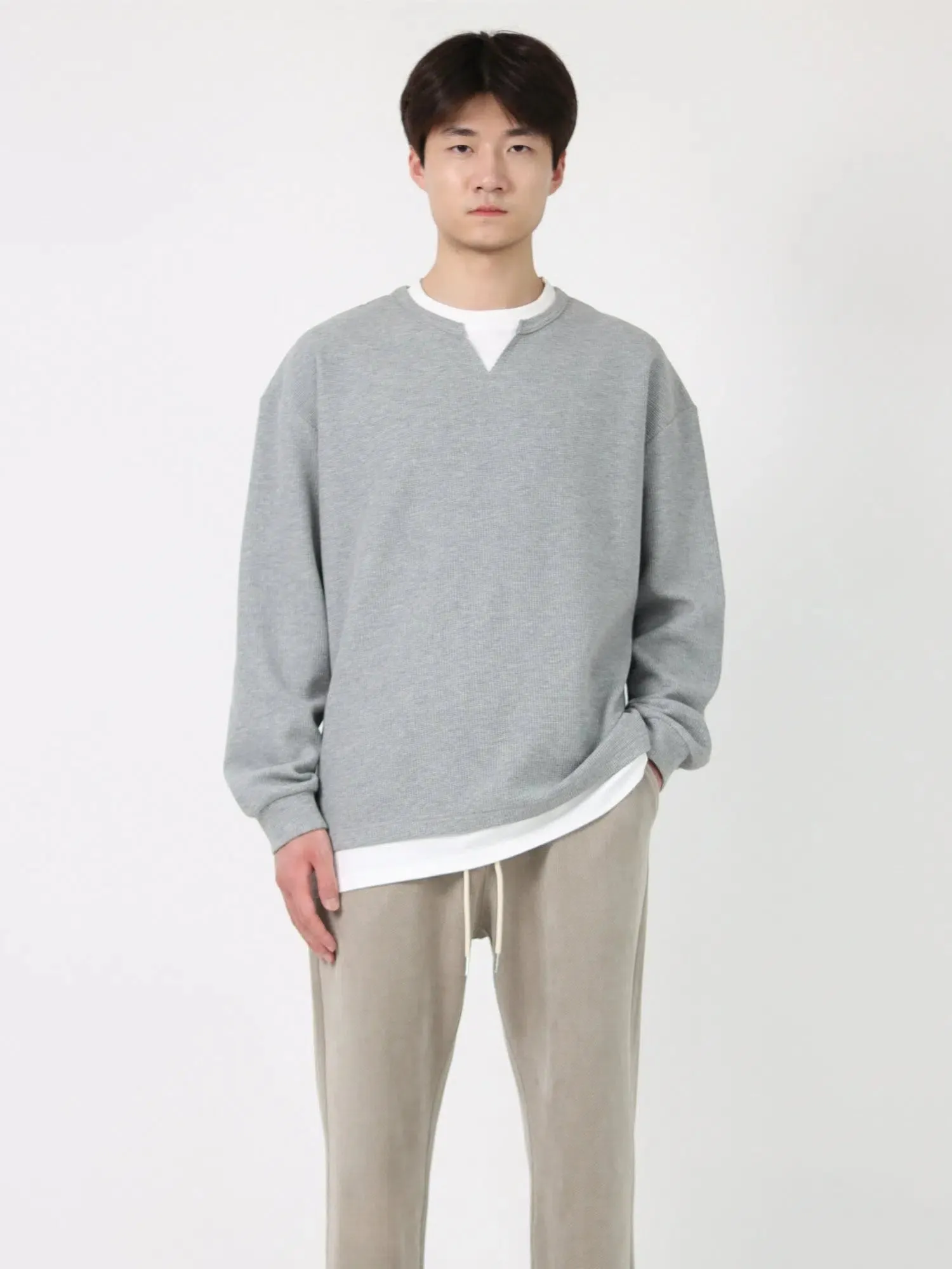 Two-piece Long-sleeved  Sweater
