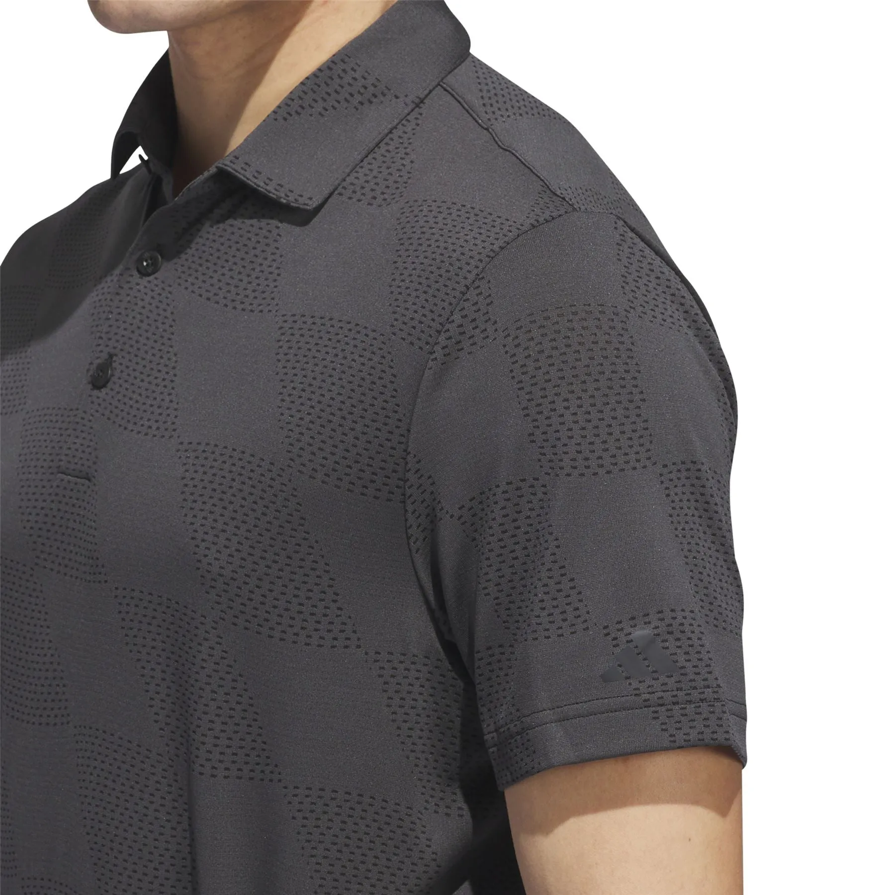Ultimate365 Textured Polo Black