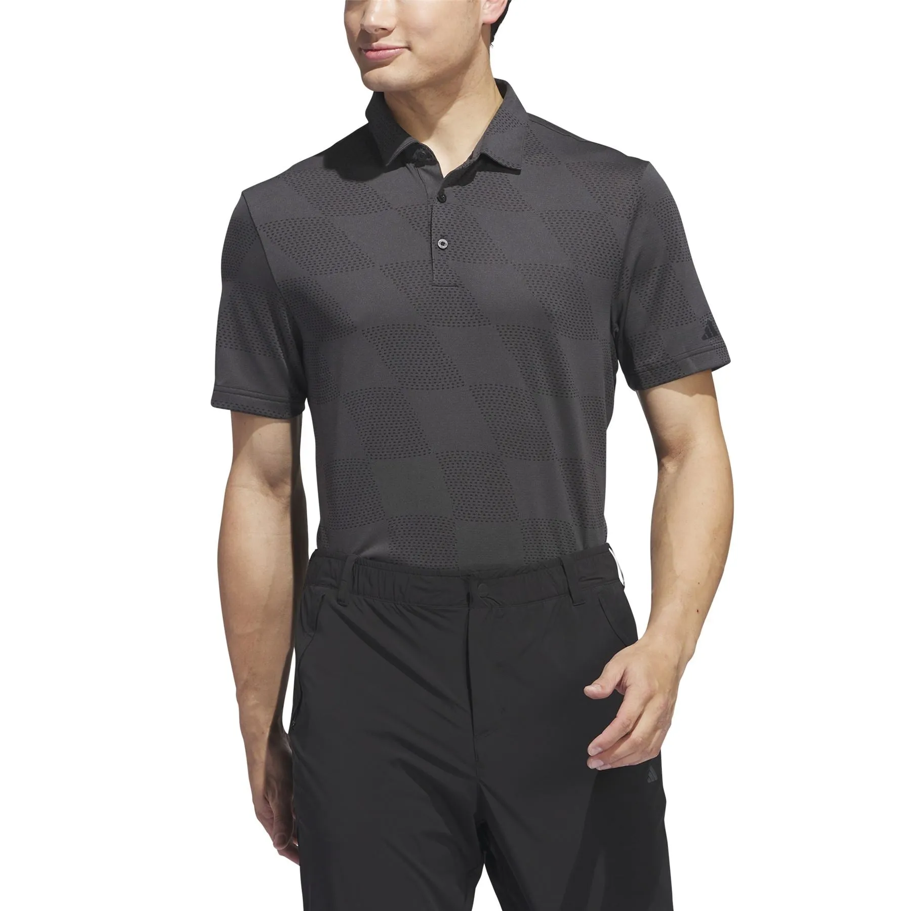 Ultimate365 Textured Polo Black