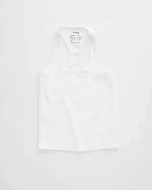 Una Tank Top White