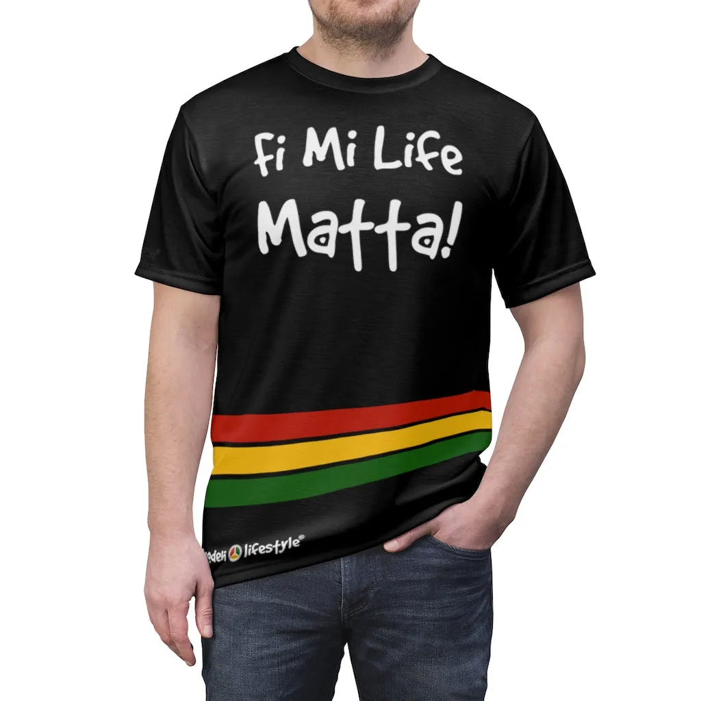 Unisex AOP Tee (FMLM-PANCOL-BLK)