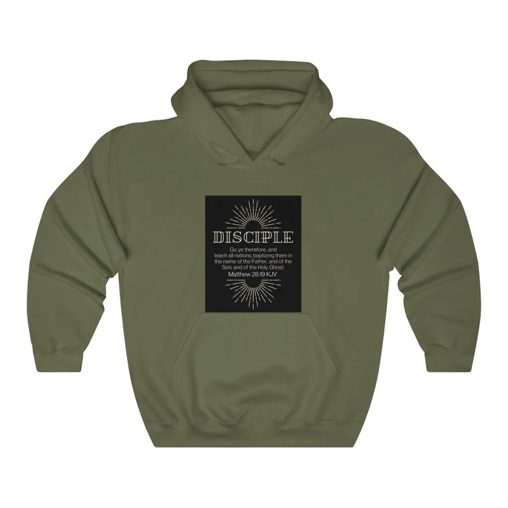 Unisex Heavy Blend™ Hooded Sweatshirt (Black Love Rocks Original Design - Disciple)