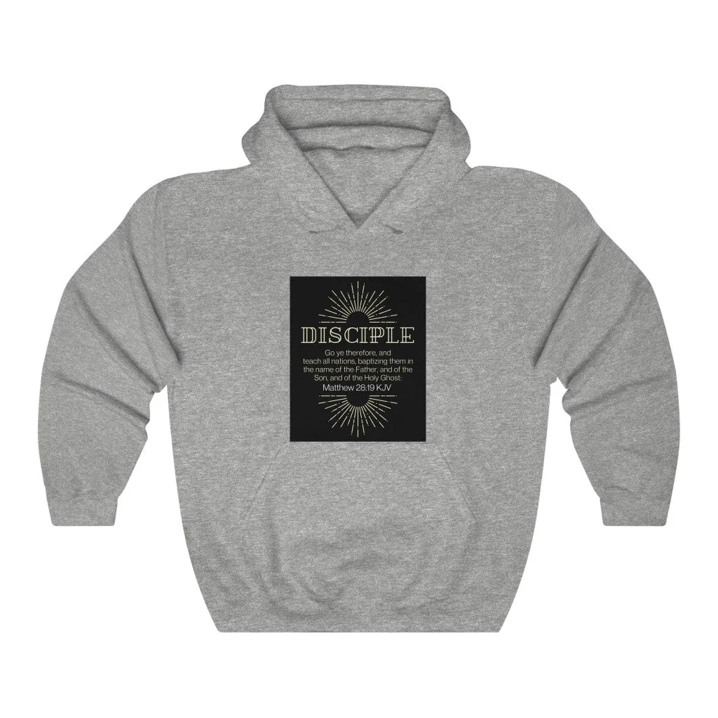 Unisex Heavy Blend™ Hooded Sweatshirt (Black Love Rocks Original Design - Disciple)