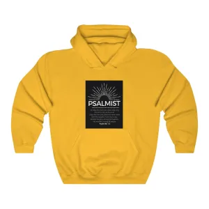 Unisex Heavy Blend™ Hooded Sweatshirt (Black Love Rocks Original Design - Psalmist)