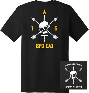 US Army - Special Forces 5th SFG (A) Nous Defions T-Shirt