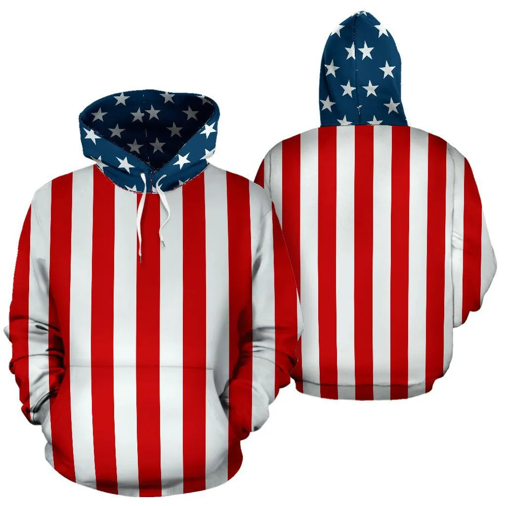 USA Flag Unisex Hoodie