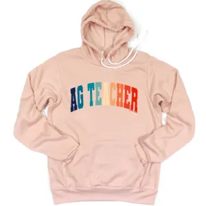 Varsity Ag Teacher Color Hoodie (S-3XL) Unisex - Multiple Colors!