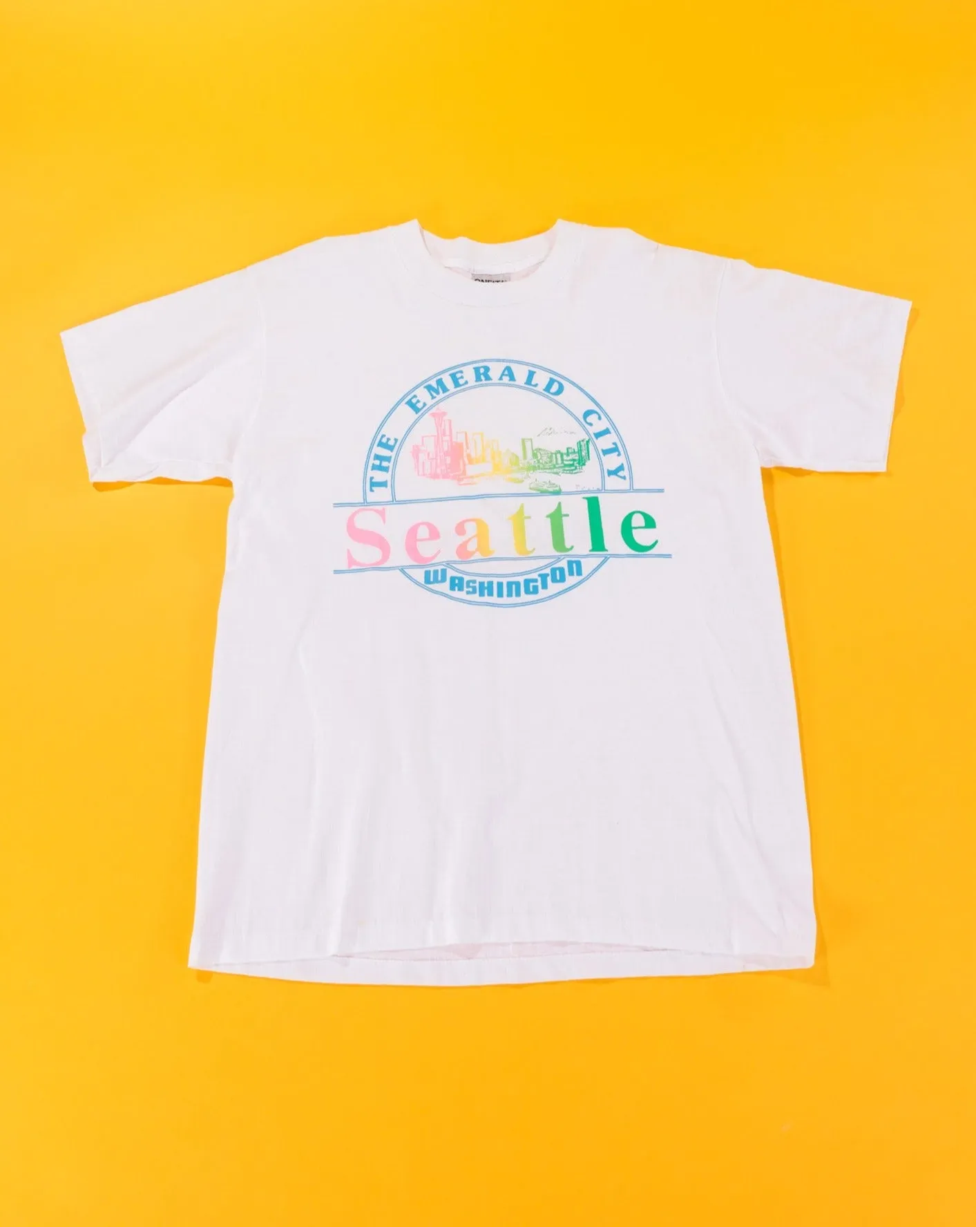 Vintage 80/90s The Emerald City Seattle Washington T-shirt