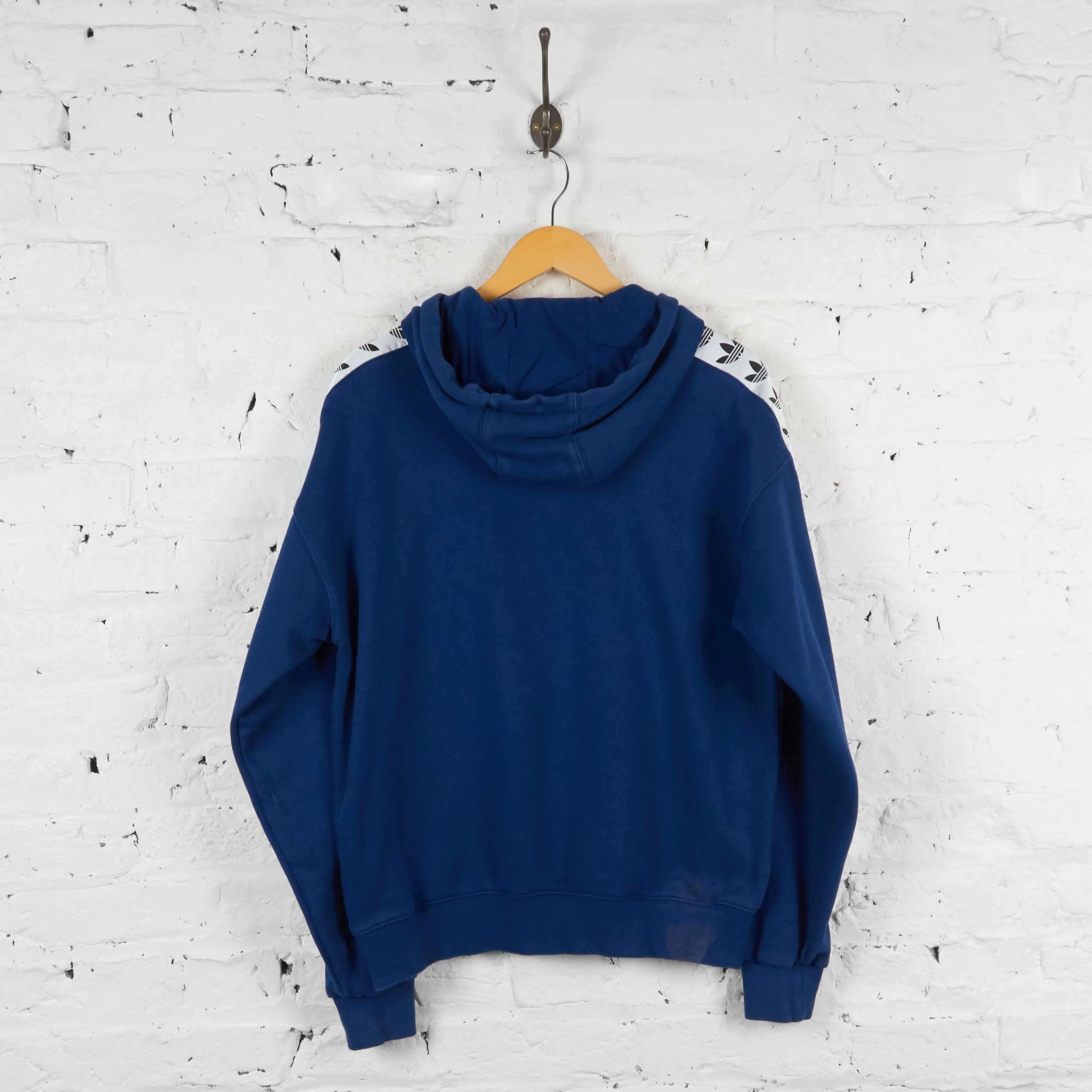 Vintage Adidas Hoodie - Navy - M