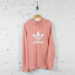 Vintage Adidas Hoodie - Pink - L