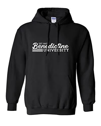 Vintage Benedictine University Hooded Sweatshirt