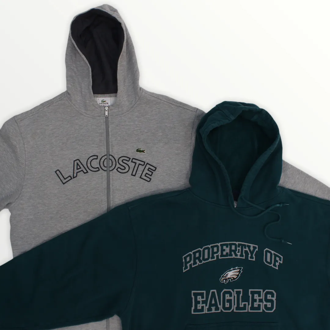 Vintage Branded Hoodies - 30 Pieces