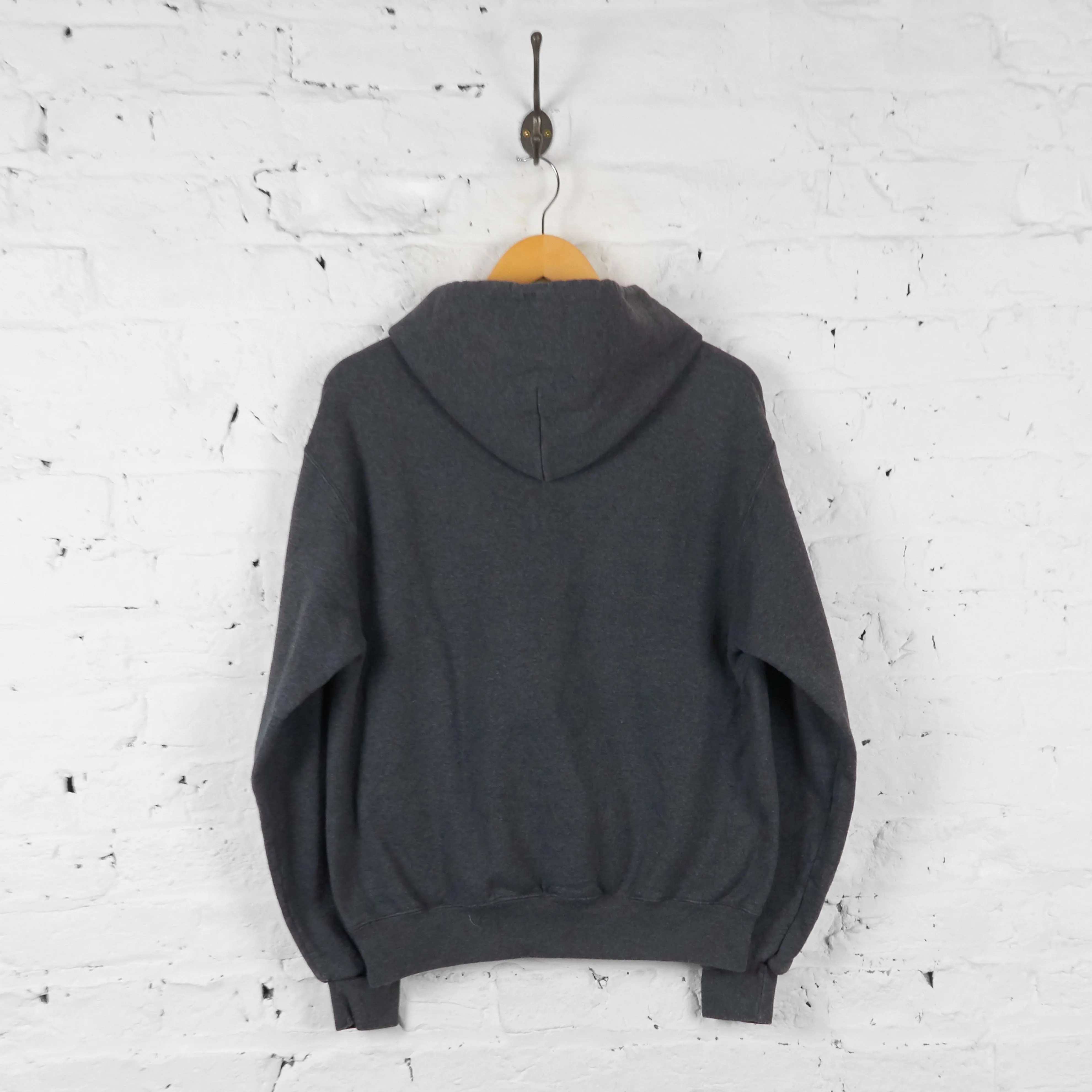 Vintage Champion Boston Hoodie - Grey - M