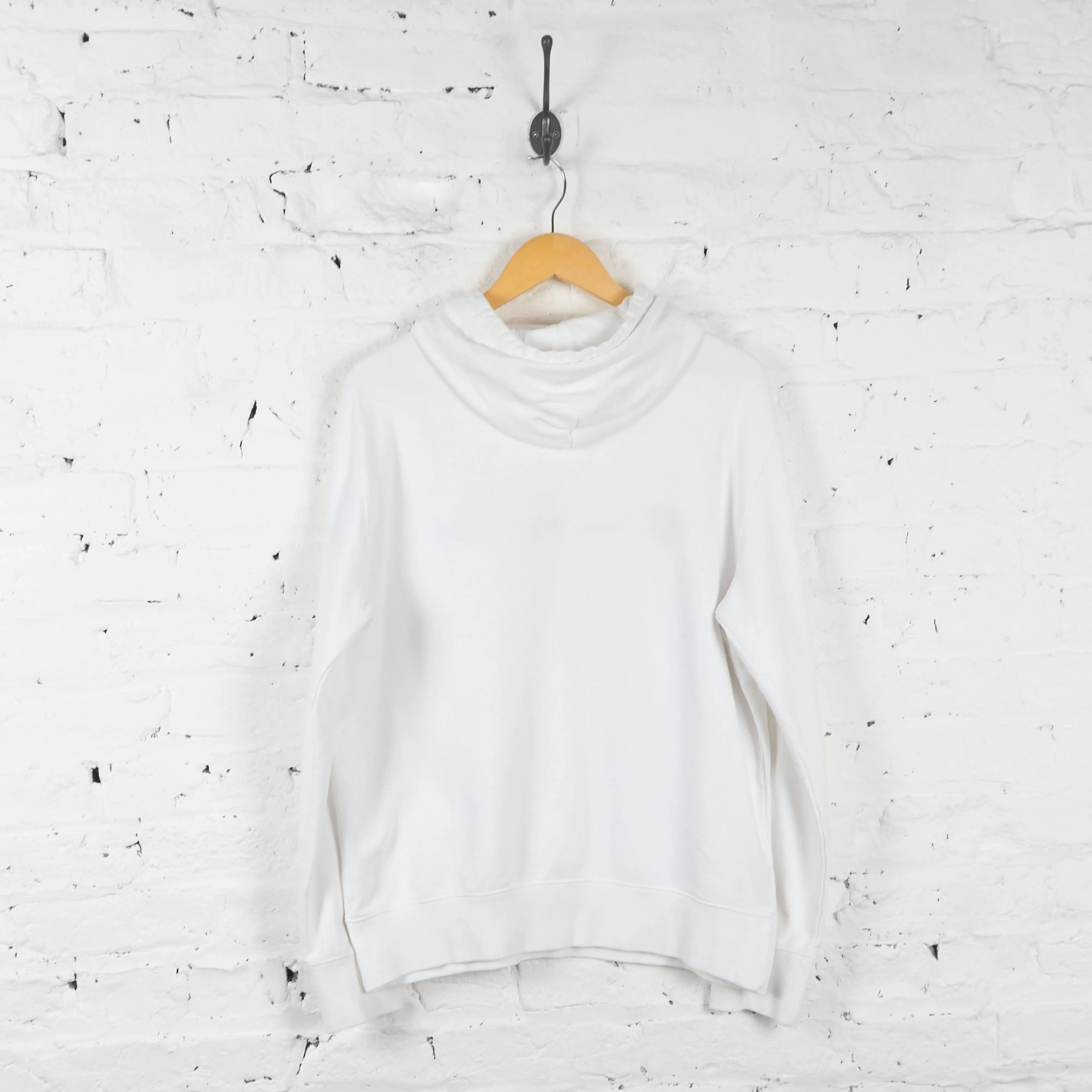 Vintage Champion Hoodie - White - XL
