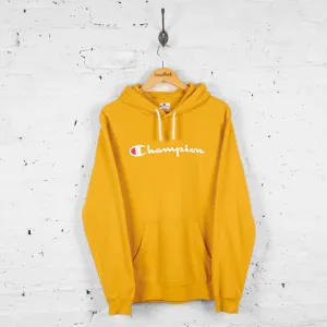 Vintage Champion Hoodie - Yellow - L
