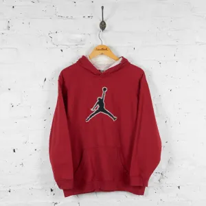 Vintage Jordan Air Hoodie - Red - L