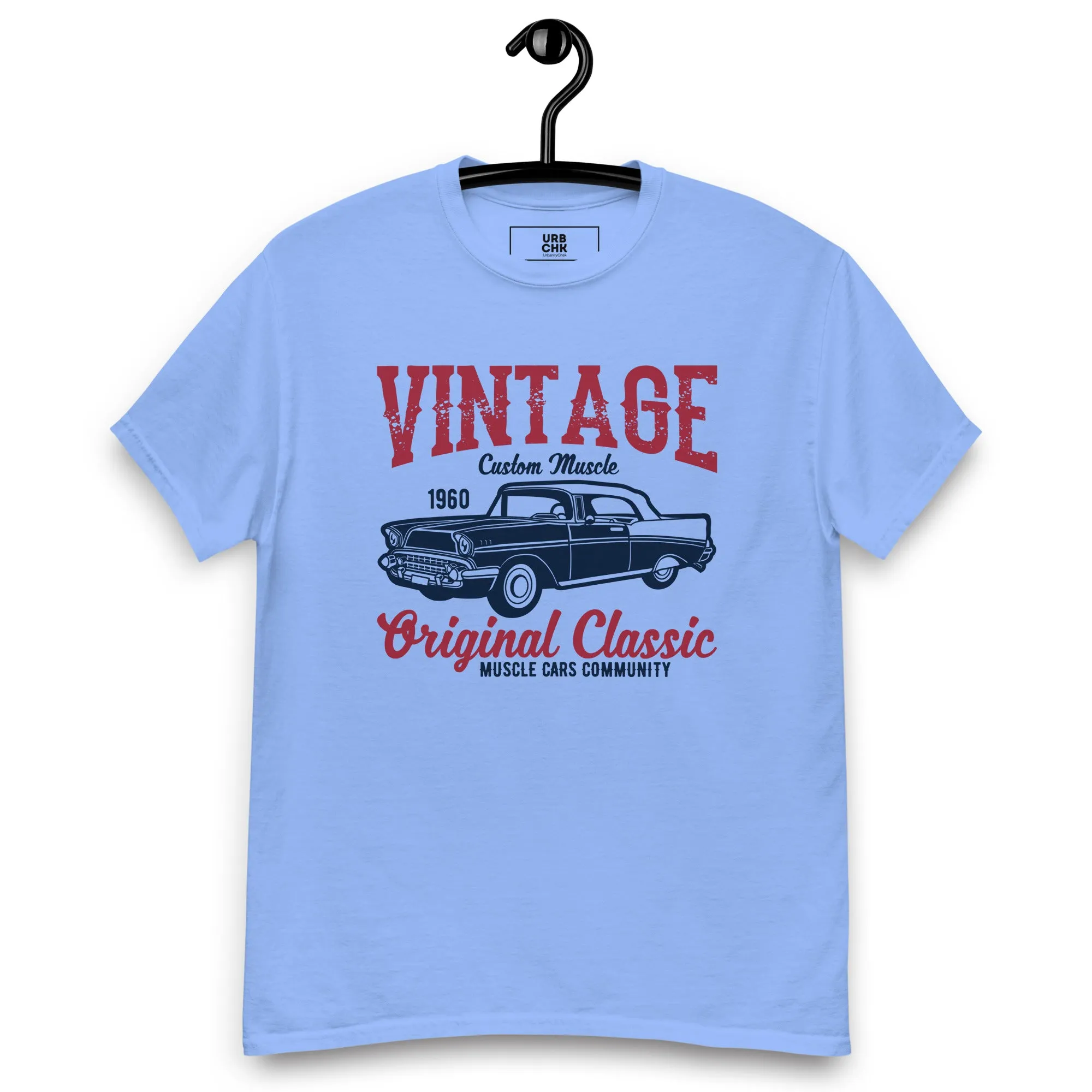 VINTAGE MEN'S TSHIRT RETRO TEES MEN CREWNECK MEN TSHIRTS