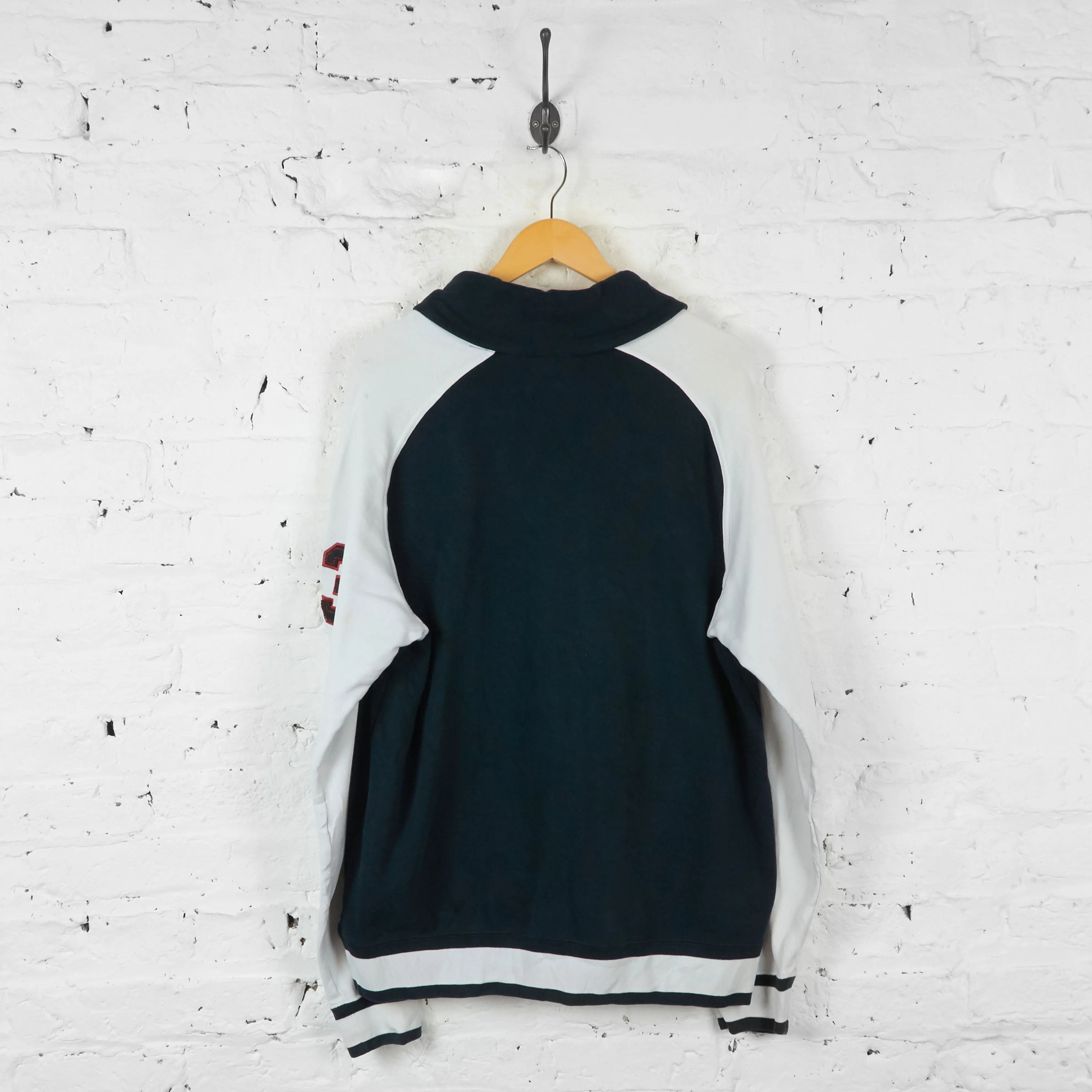 Vintage Nike Air Jordan Hoodie - Black/White - XL