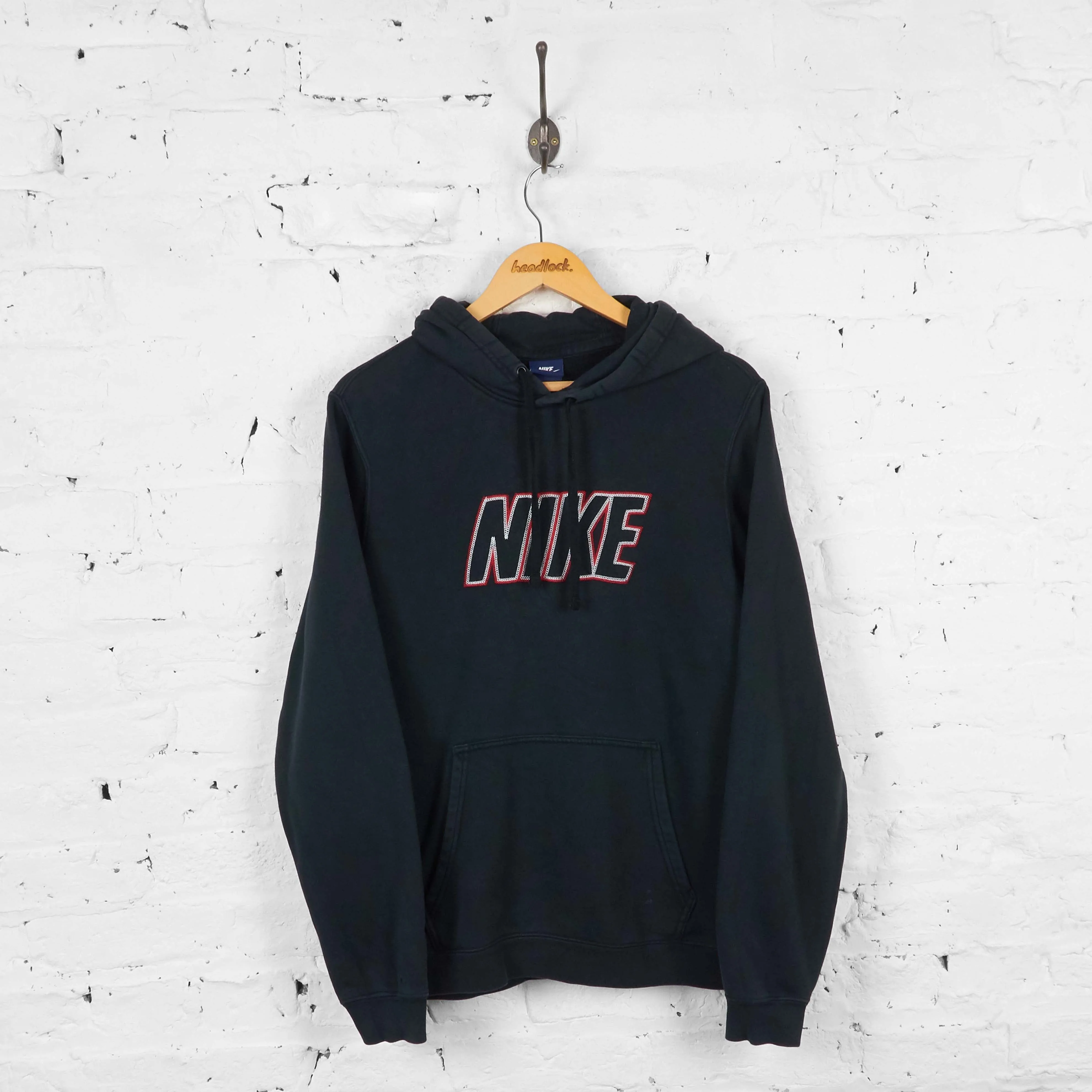 Vintage Nike Hoodie - Black - S