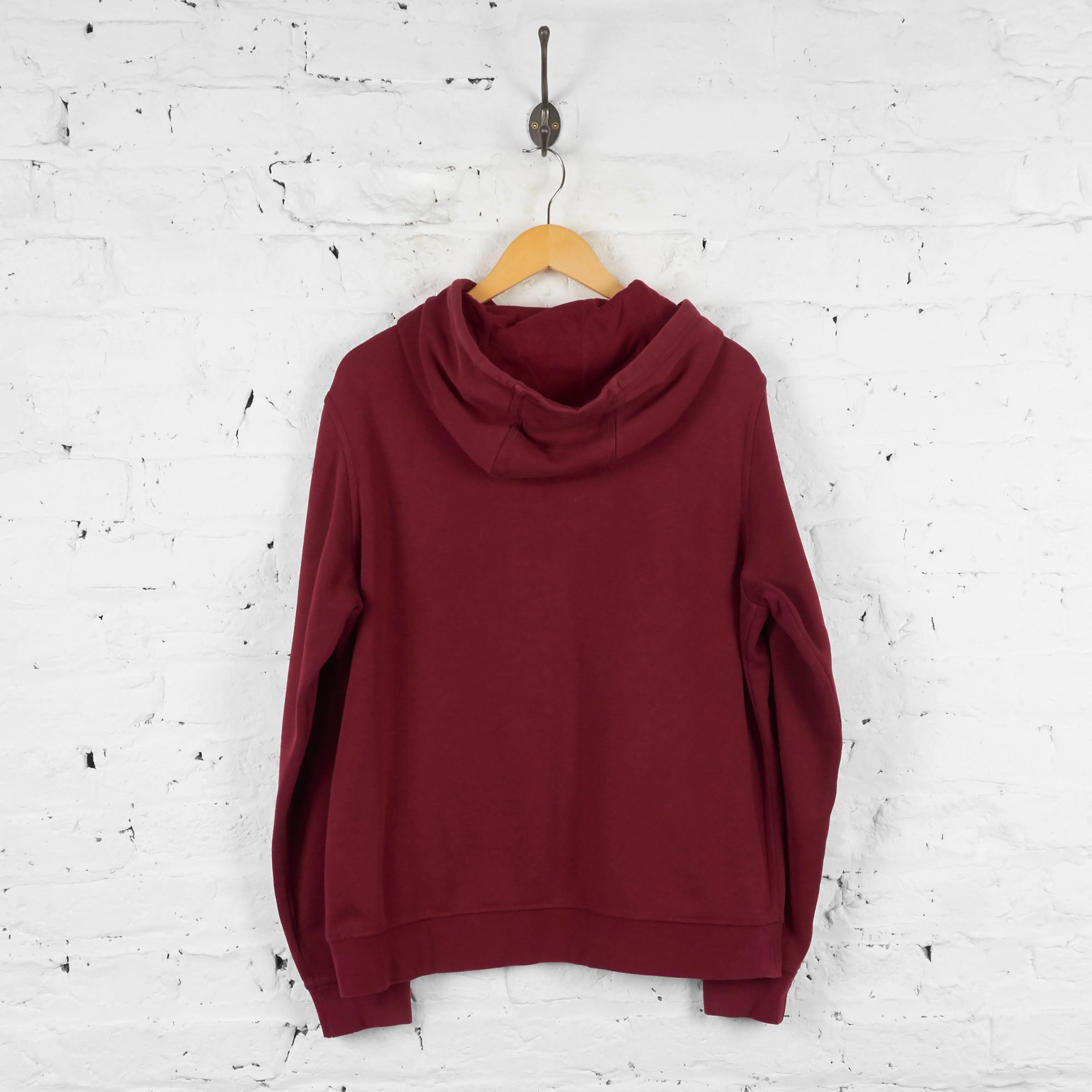 Vintage Nike Hoodie - Burgundy - L
