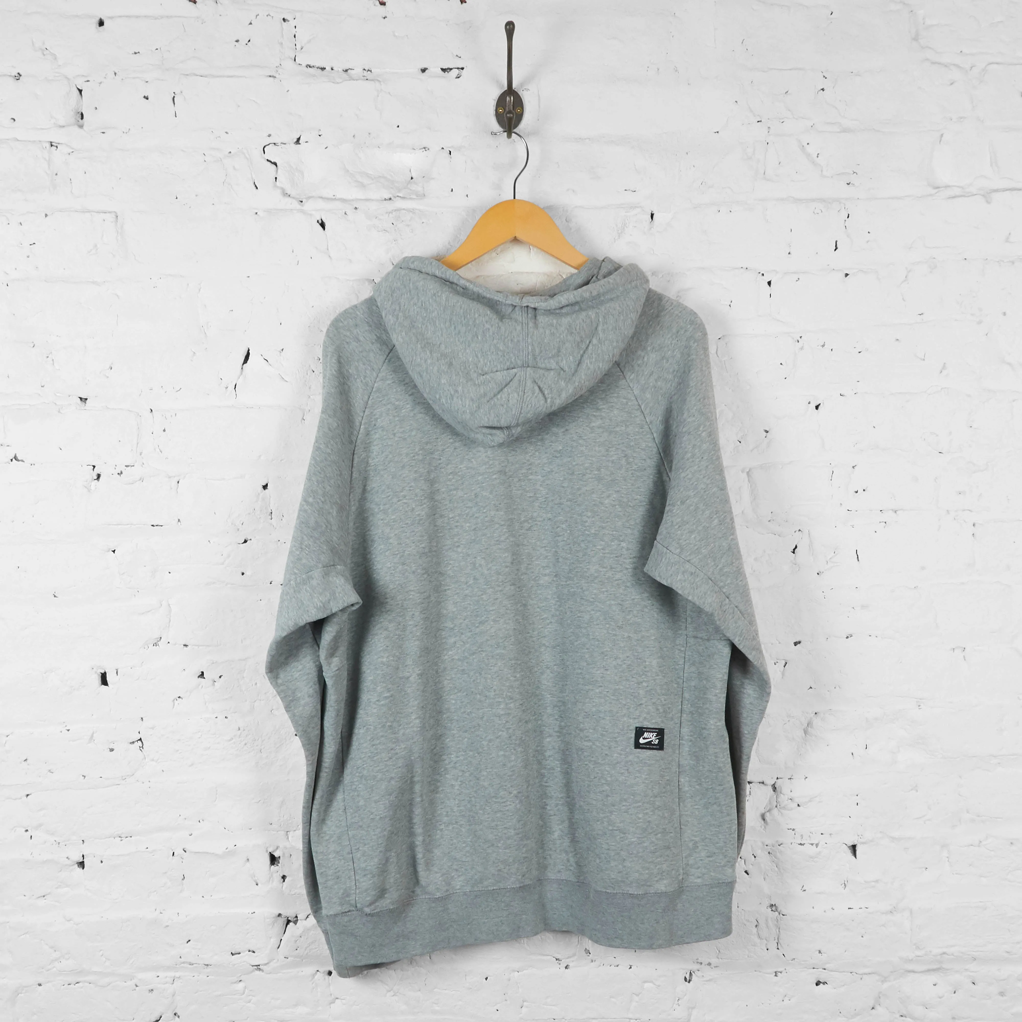 Vintage Nike Hoodie - Grey - XL