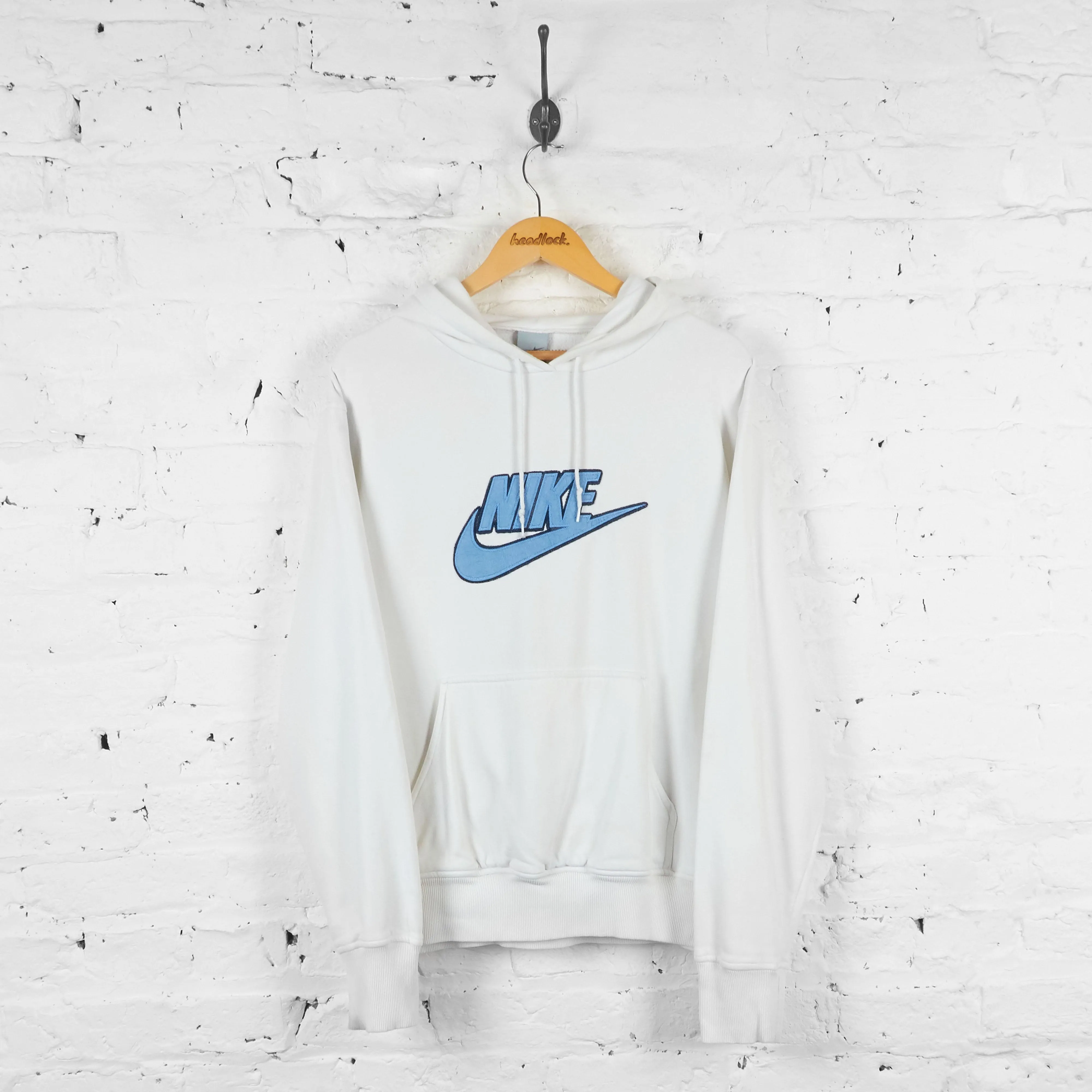Vintage Nike Hoodie - White - L