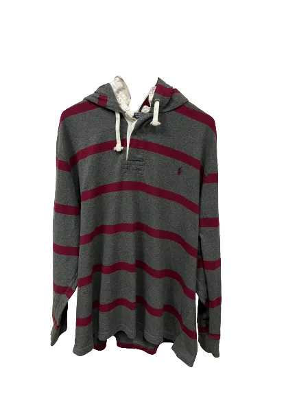 Vintage Polo Ralph Lauren Collared Hoodie XX-Large