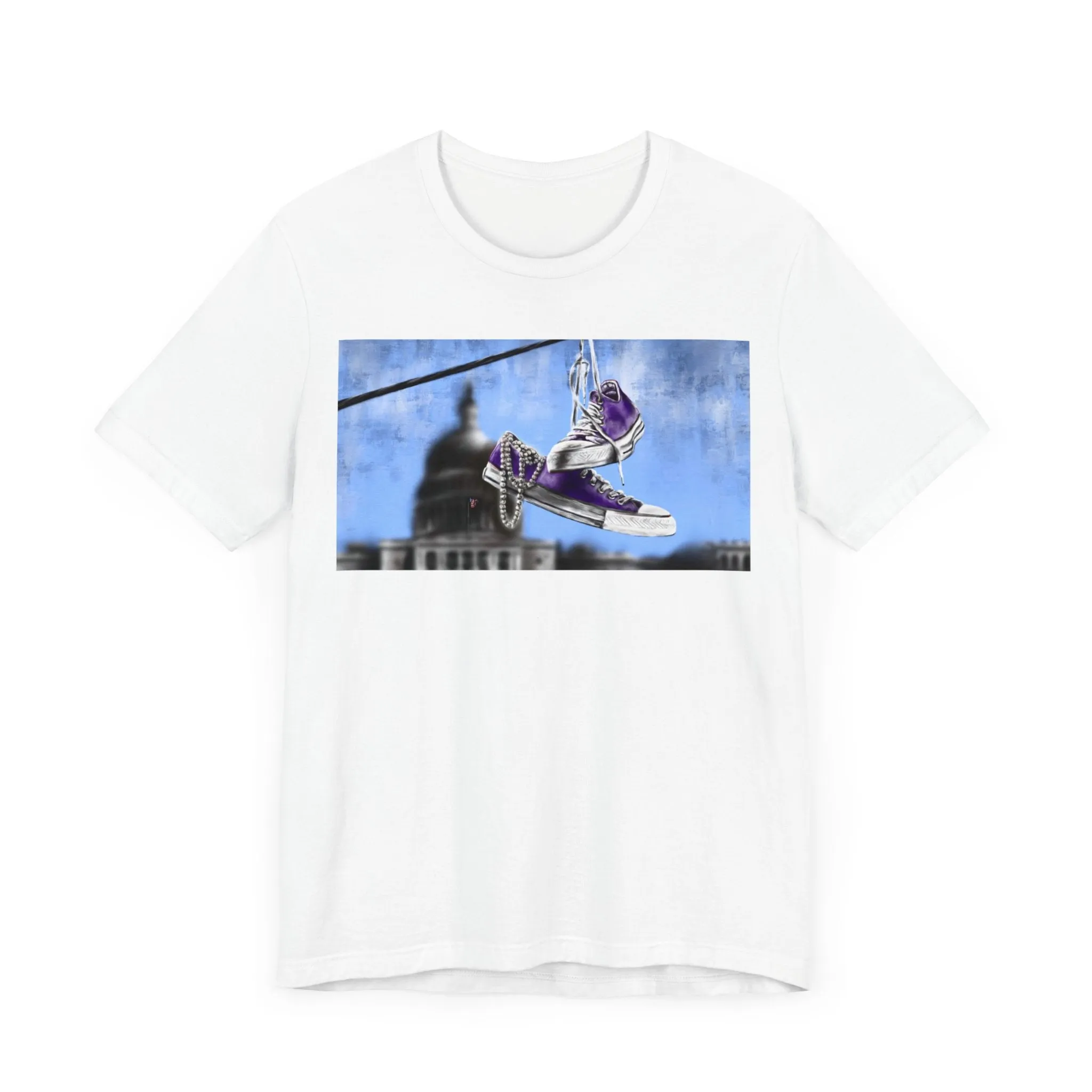 Violet Royalty | Chucks & Pearls Unisex T-Shirt