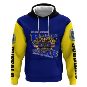 We Can We Will Buffalo Soldiers Hoodie Us Army Ready and Forward DT02