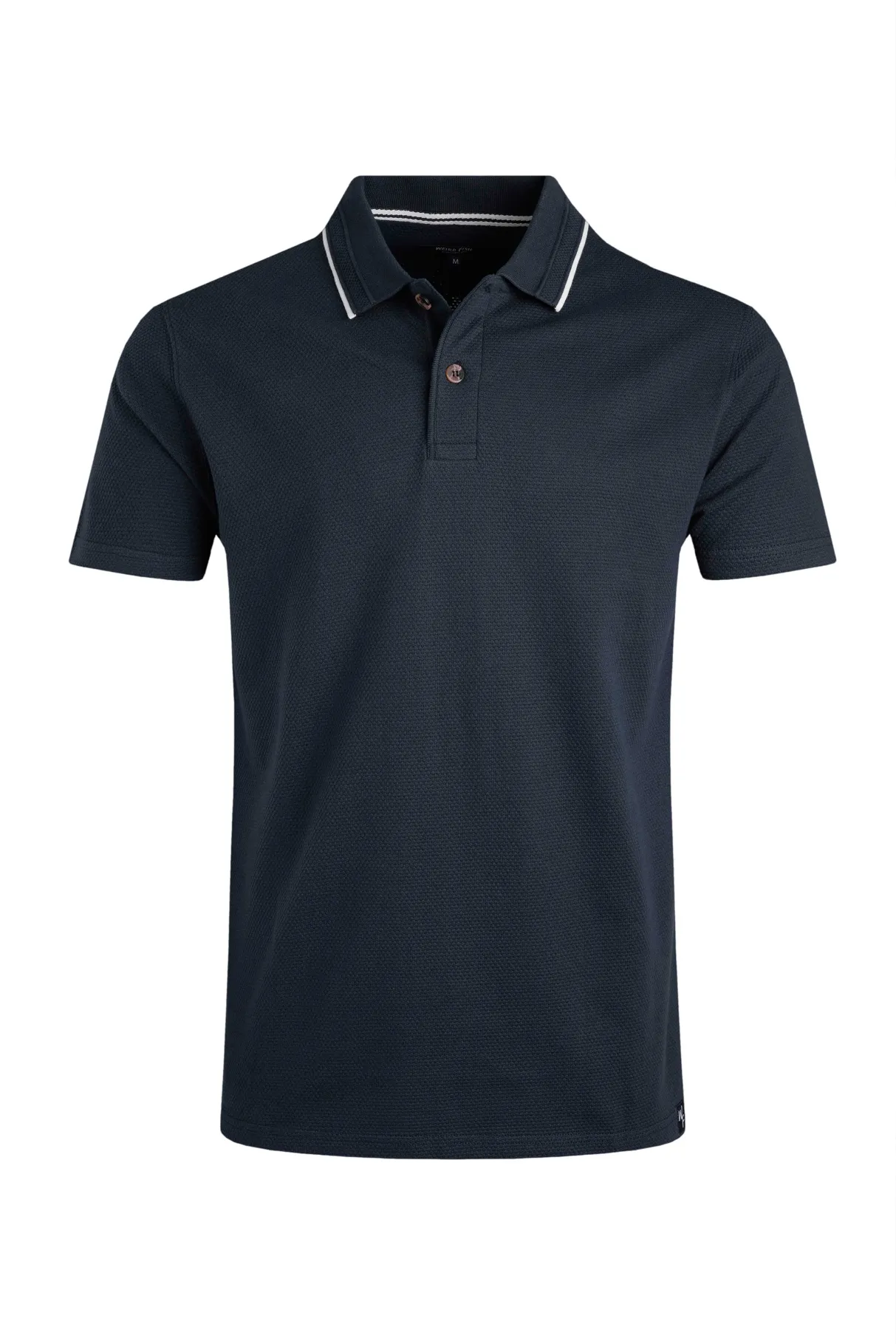 Weird Fish 203366 Powell Textured Knitted Polo
