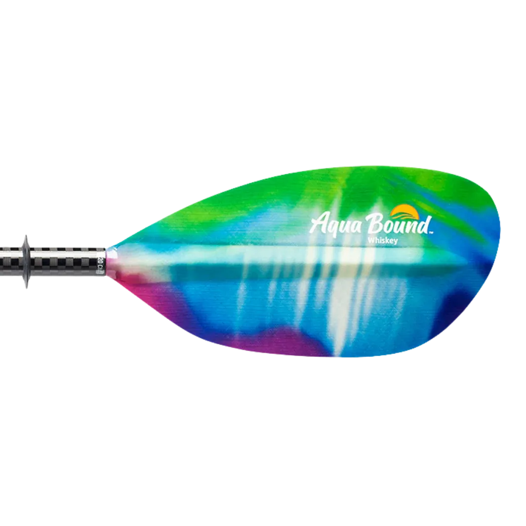 Whiskey Fiberglass Posi-Lok 2pc Kayak Paddle