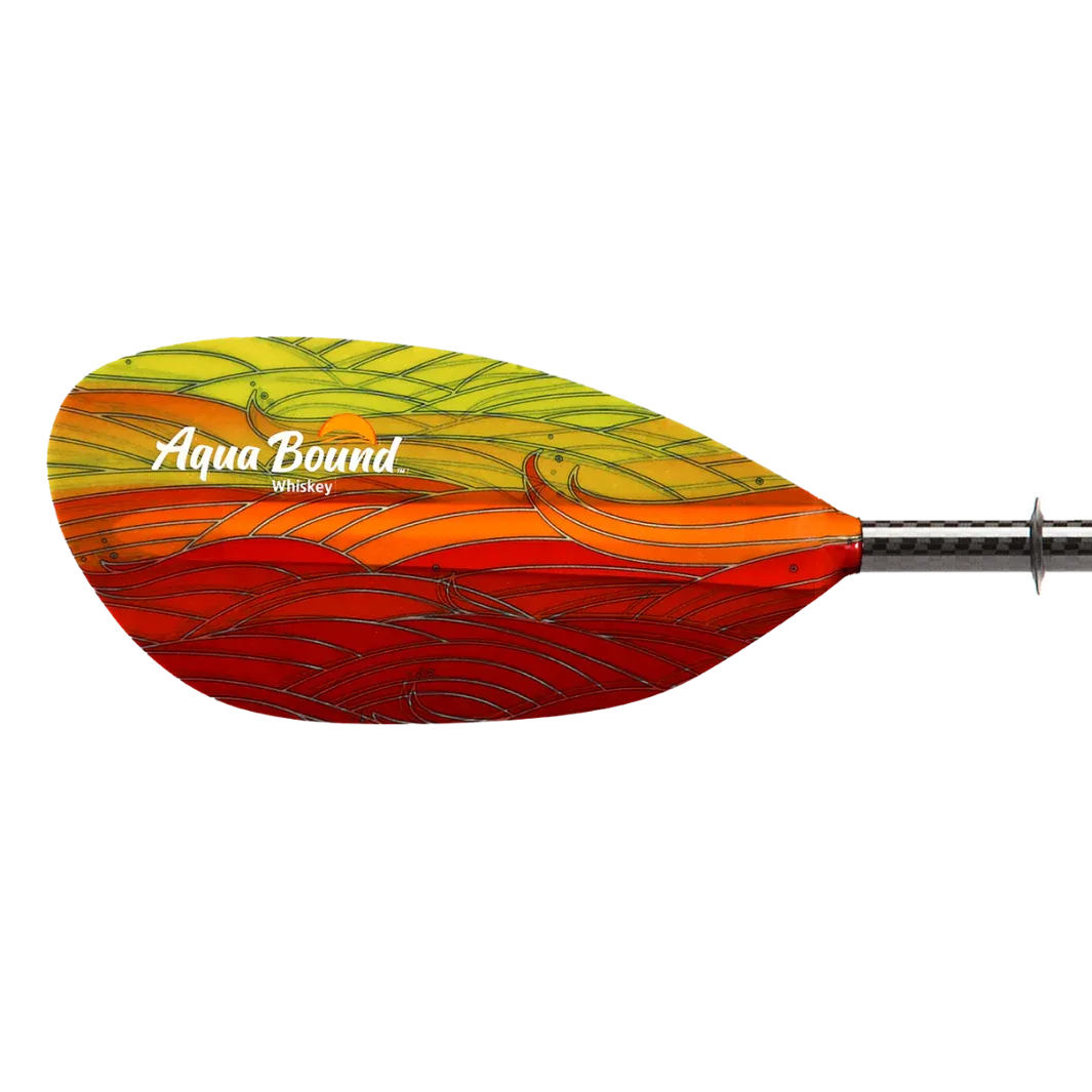 Whiskey Fiberglass Posi-Lok 2pc Kayak Paddle