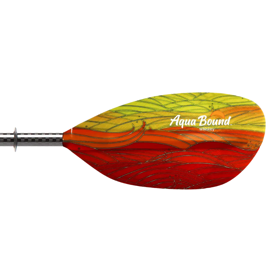 Whiskey Fiberglass Posi-Lok 2pc Kayak Paddle