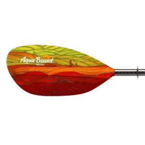 Whiskey Fiberglass Posi-Lok 2pc Kayak Paddle