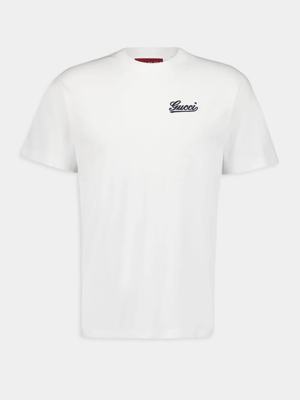 White Cotton Jersey T-Shirt
