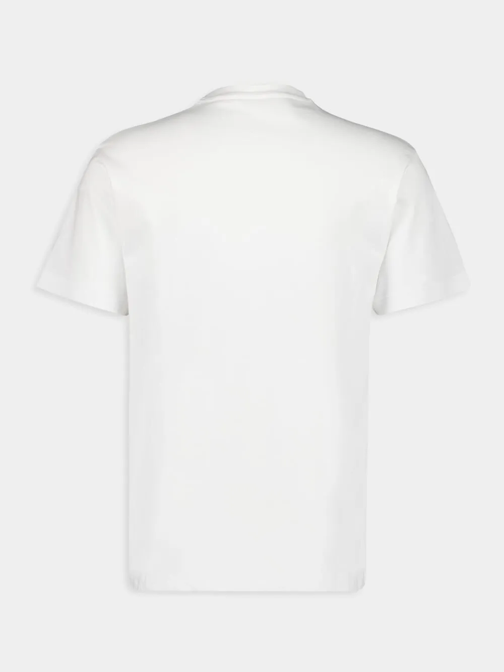 White Cotton Jersey T-Shirt