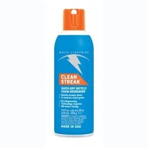 White Lightning Clean Streak Aerosols