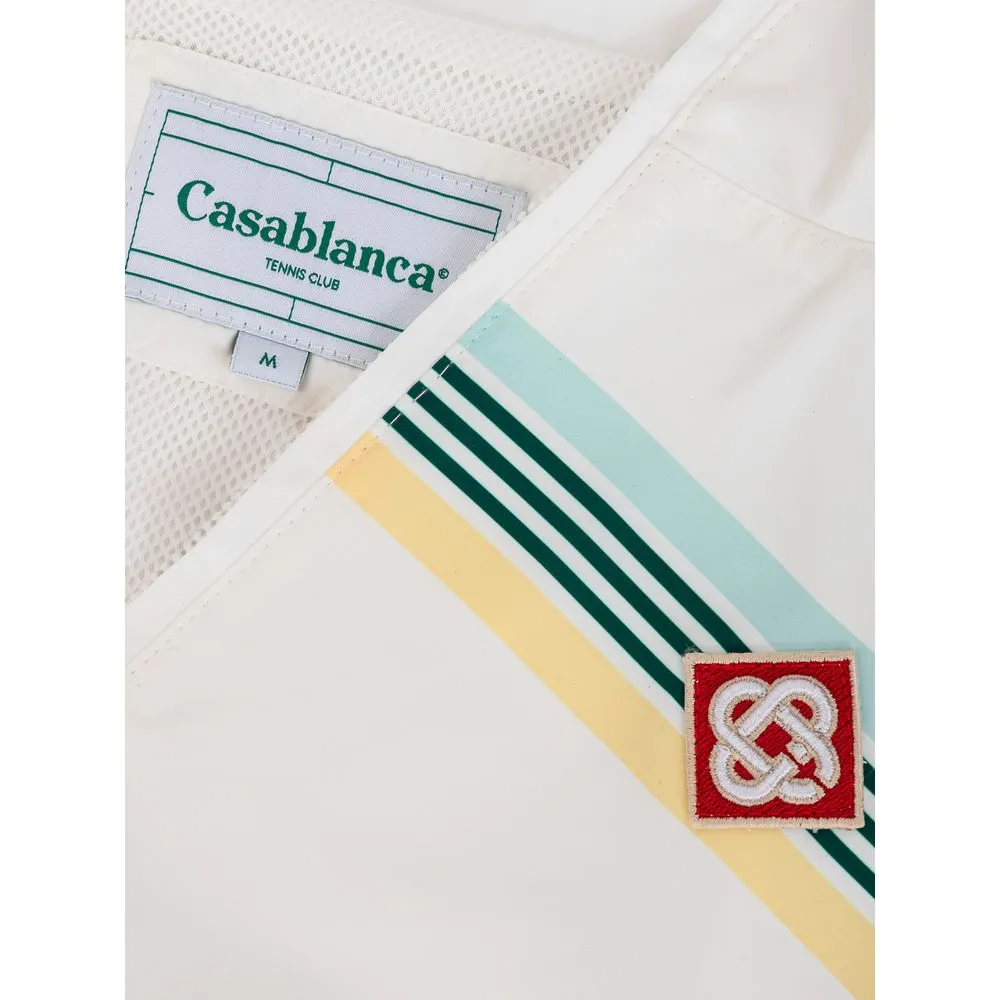 White Polyester Sweater