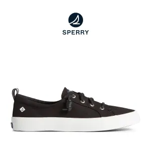 Women's Crest Vibe Sneakers - Black (L139341290)