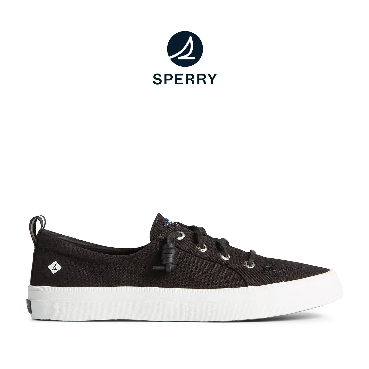 Women's Crest Vibe Sneakers - Black (L139341290)