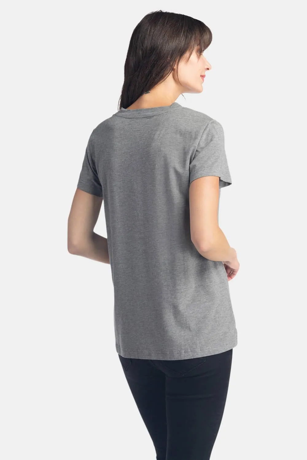 Women's Relaxed EcoFabric™ V-Neck Tee - OUTLET - FINAL SALE